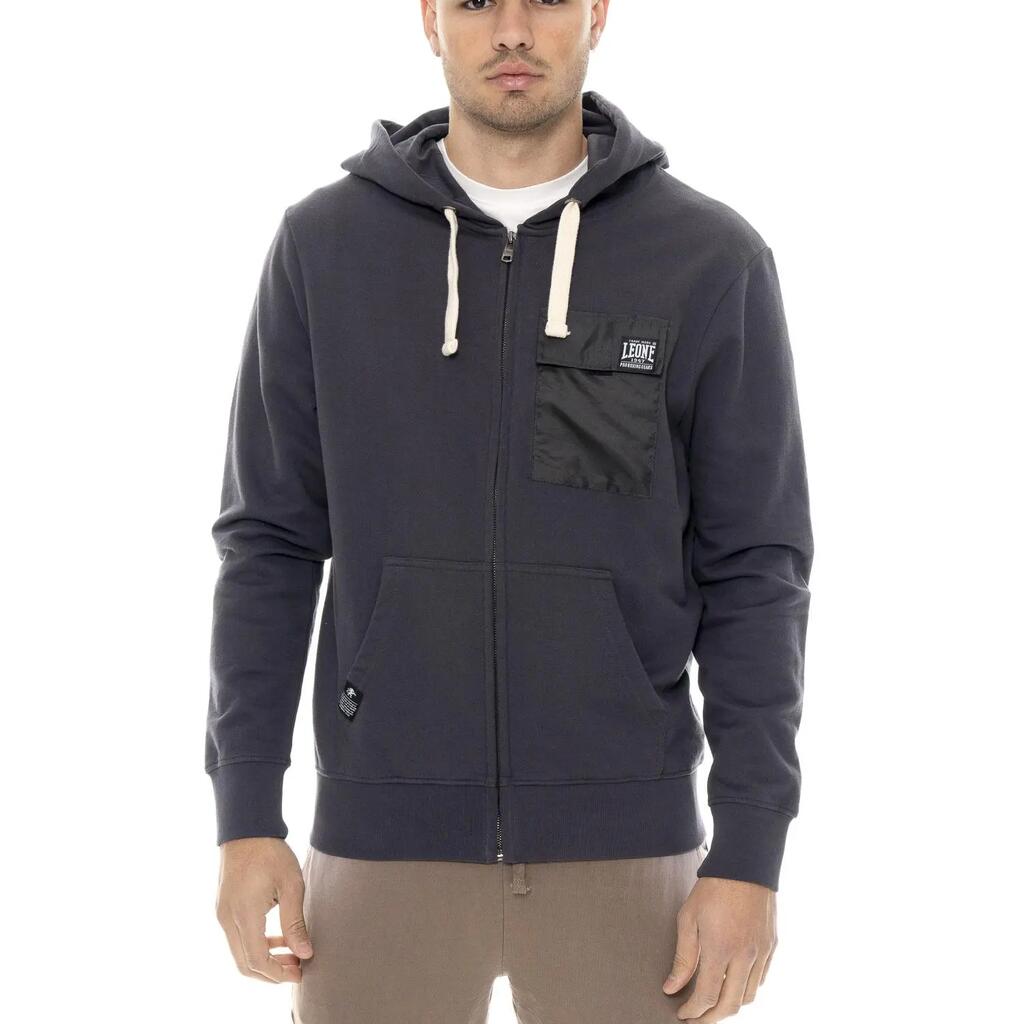 Leone 1947 Vintage Dept. men's winter zip-up hoodie