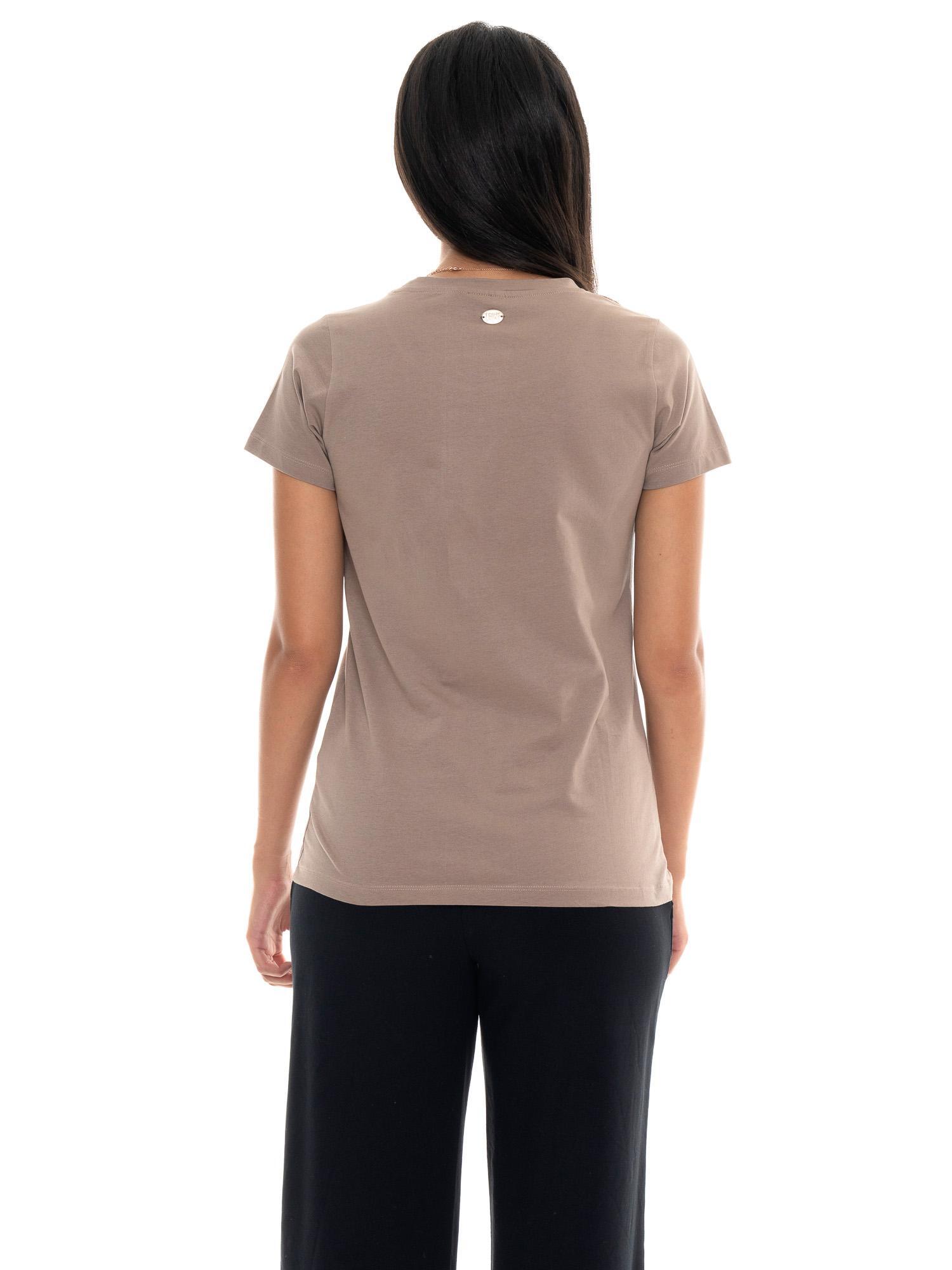 Dames T-shirt met korte mouwen en Leone 1947 Never Without-plaquette 4/7