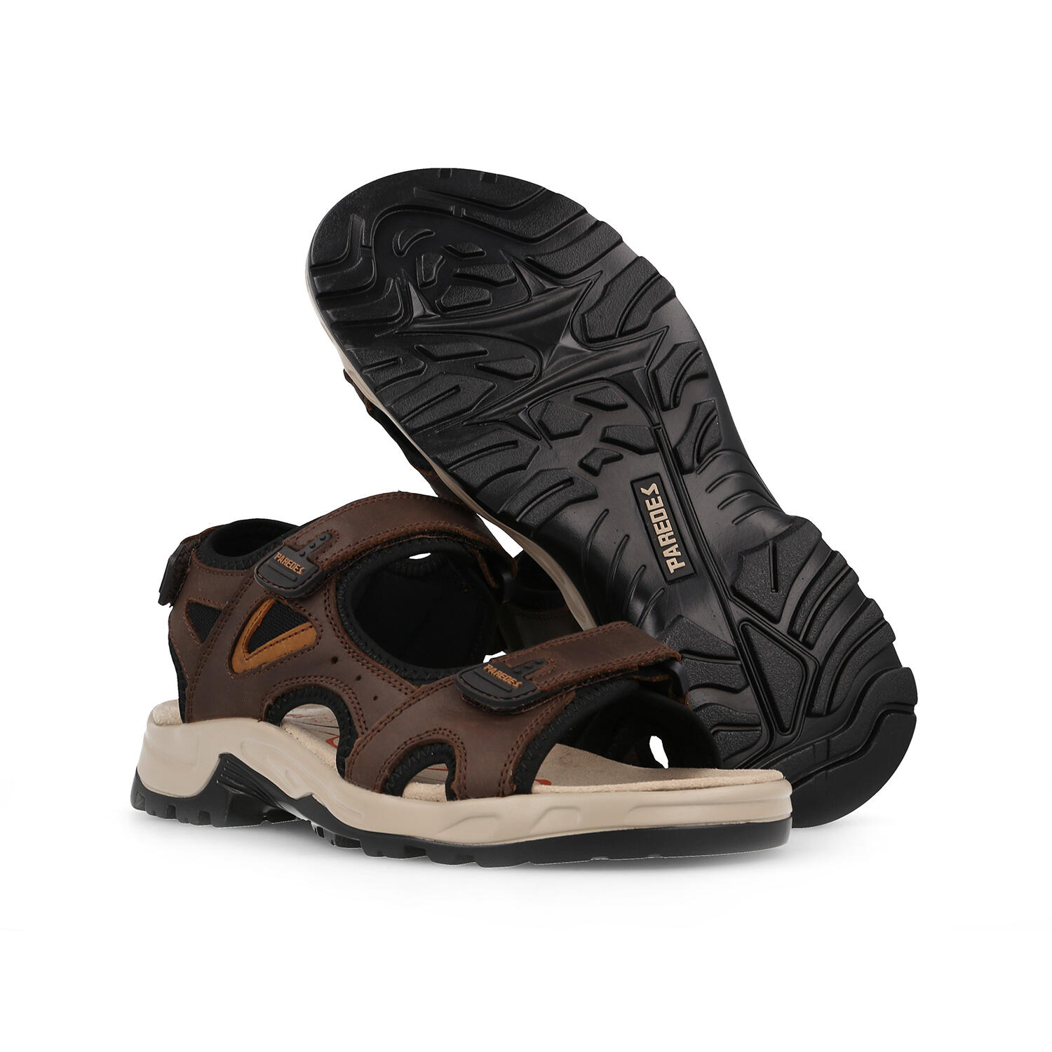 Sandalias outdoor Hombre Medellín marrón oscuro 5/5