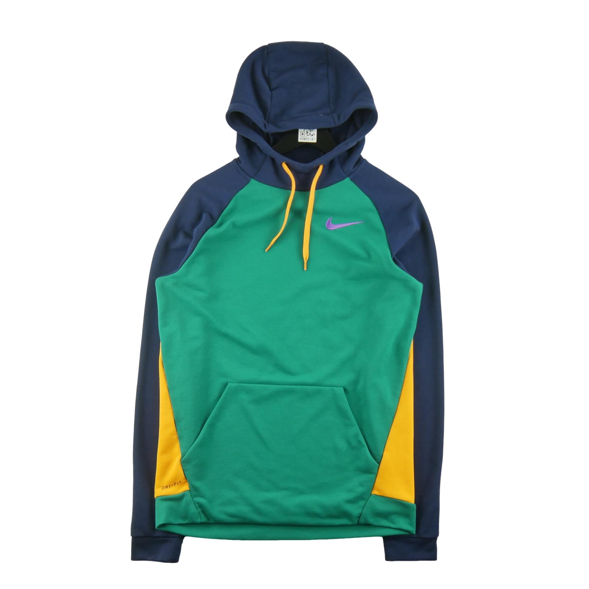 NIKE Reconditionné - Sweat à capuche Homme Vert - Très Bon État