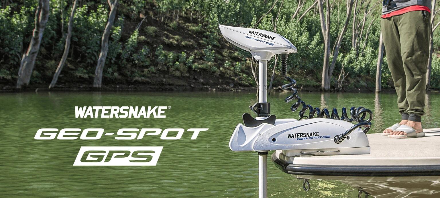 Moteur électrique avant Watersnake Stealth GPS 80LB 24V 78" avec arbre en époxy 4/7