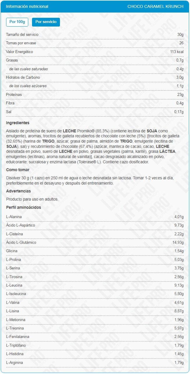 LIFE PRO ISOLATE GOURMET 800G 5/6