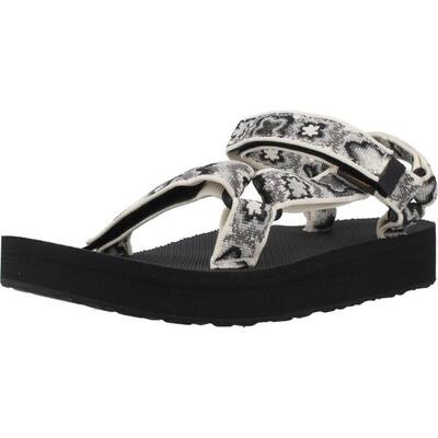 Platte sandalen dames teva beige