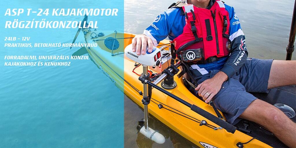 Elektromos kajak motor konzol WATERSNAKE ASP T-24 elektromos csónakmotorhoz 3/7