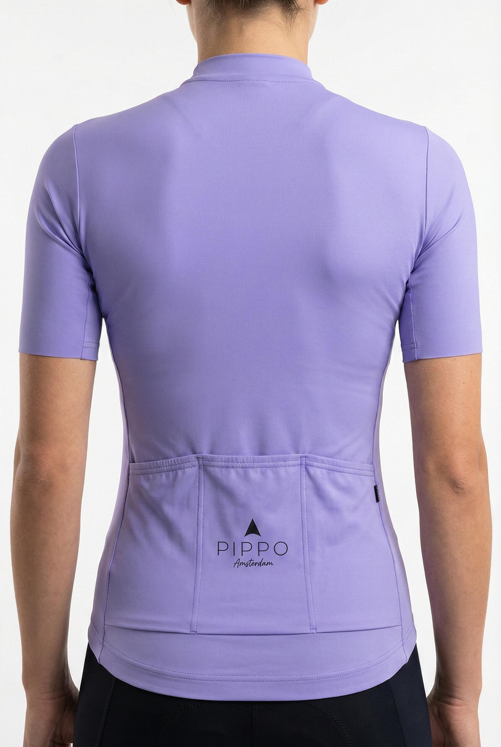 Maillot corto de mujer en violeta 4/7