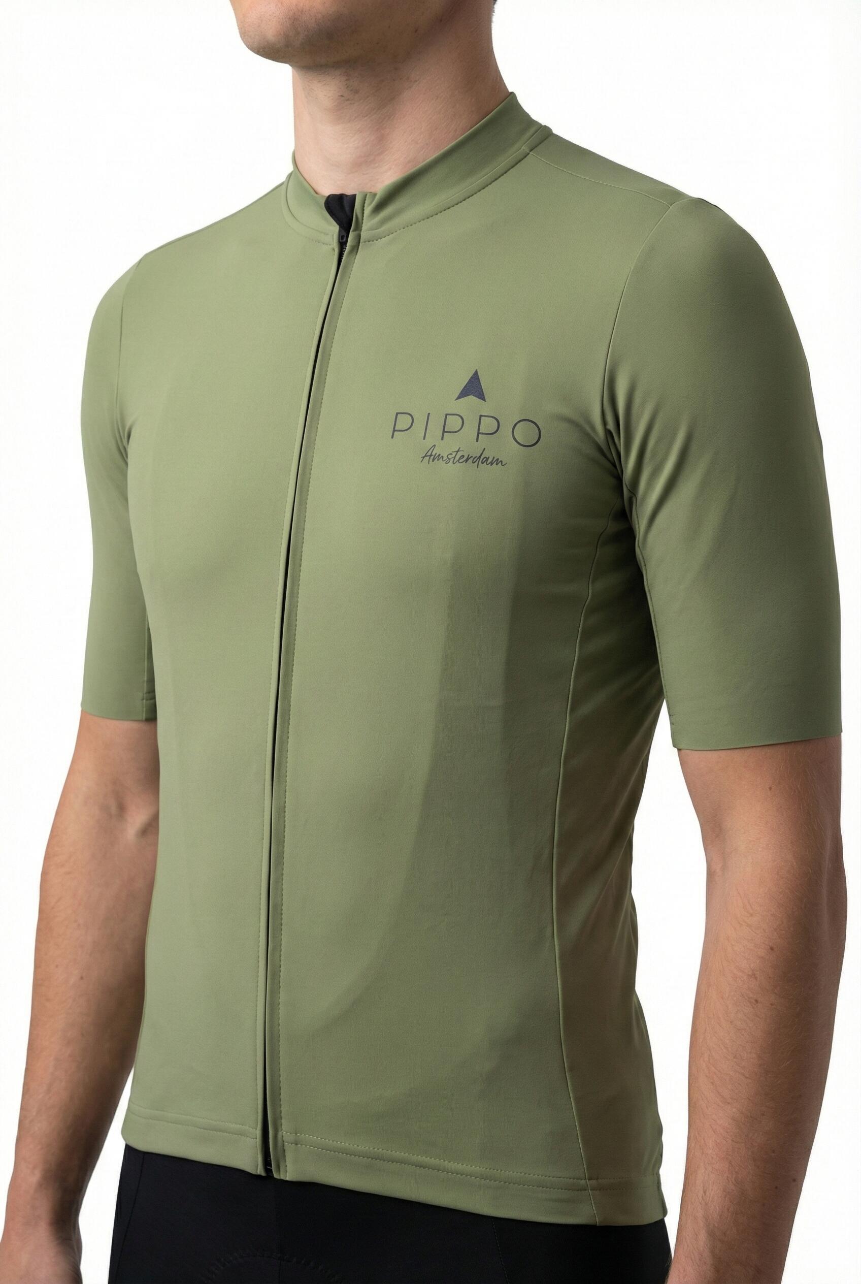 Maillot bici carretera hombre verde - Monte Grappa 3/6