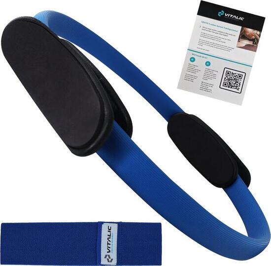 Vitalic Anello Pilates con banda di resistenza