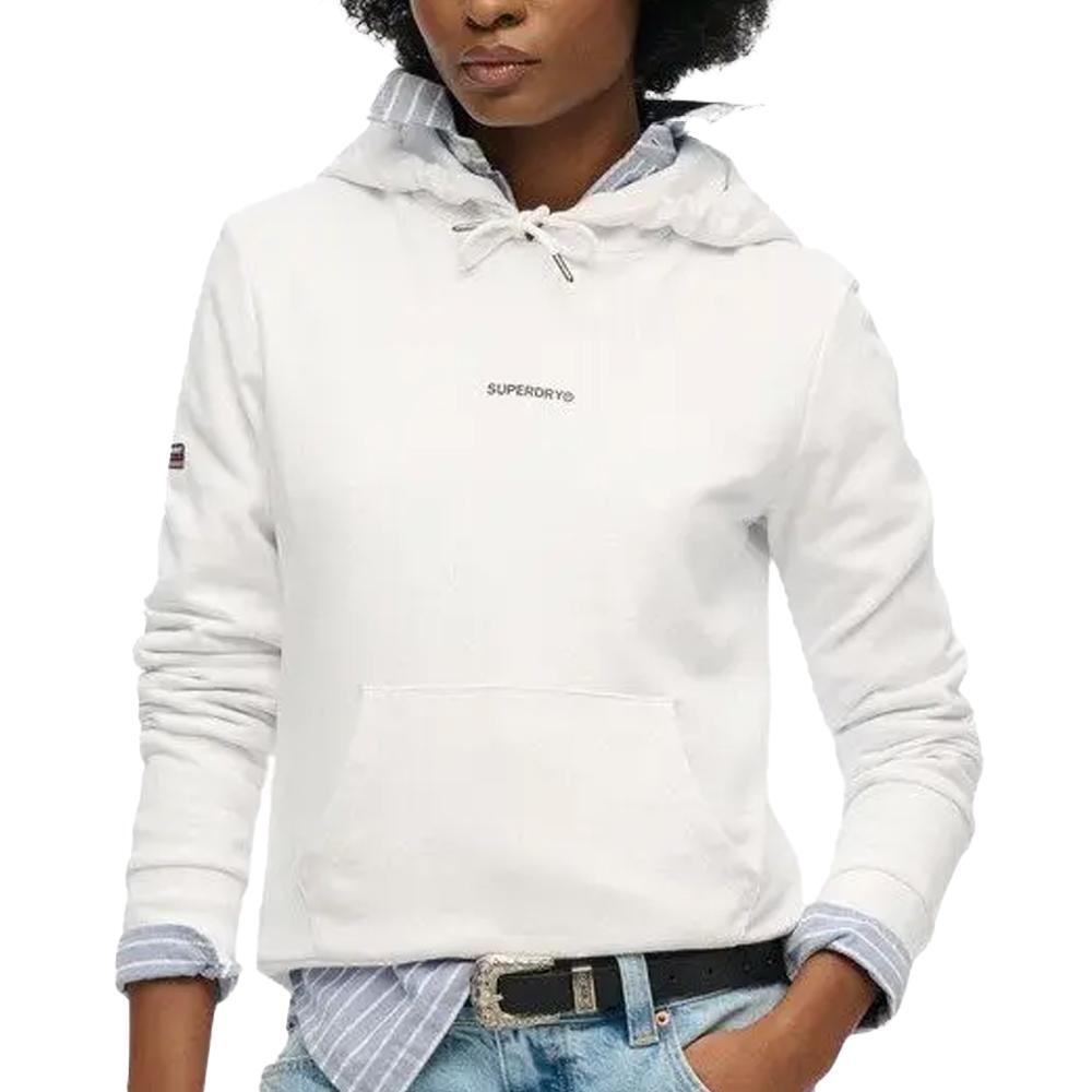 SUPERDRY Jednobarevná dámská mikina s kapucí