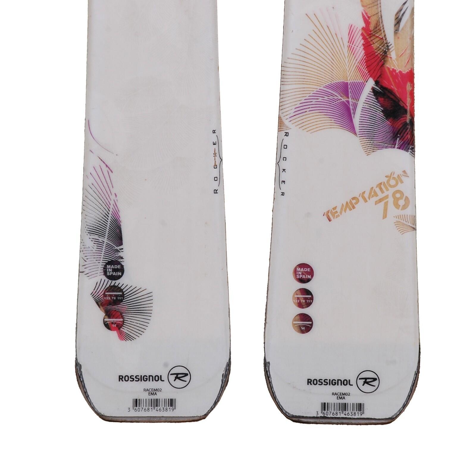 TWEEDEHANDS - Gebruikte Ski Rossignol Temptation 78 + Bindingen 4/5
