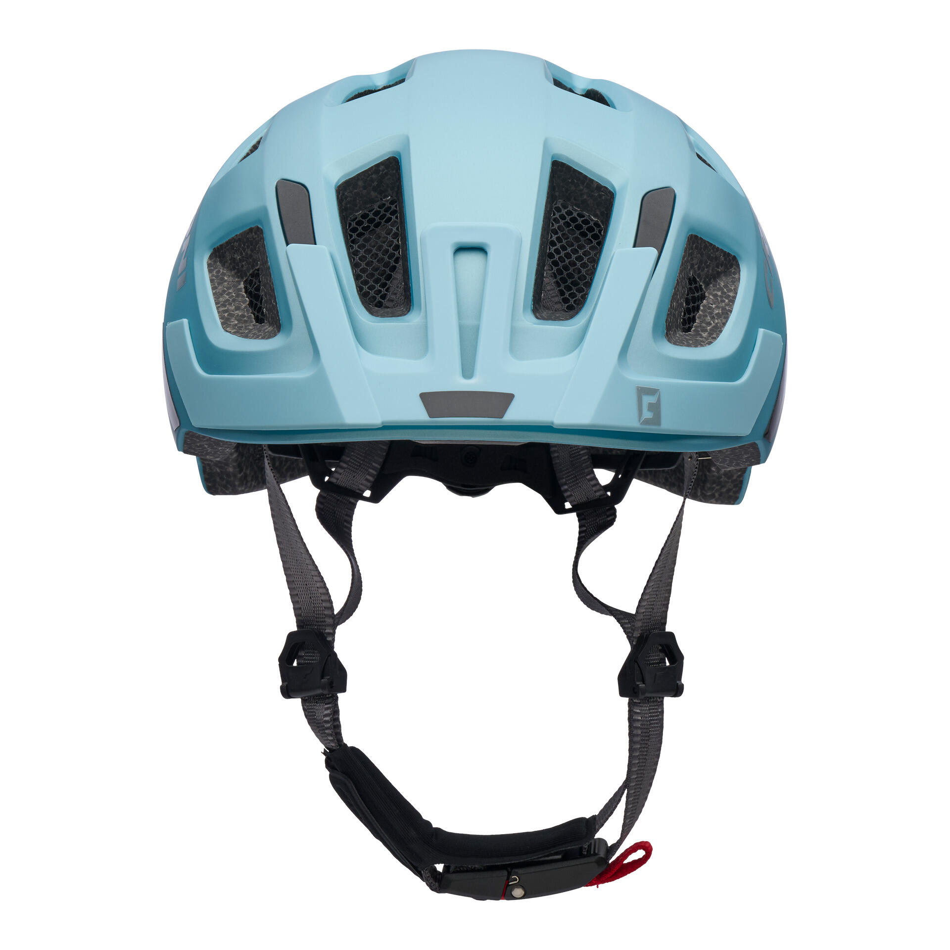 Casco da bicicletta Maxster Pro, blu metallizzato 3/4
