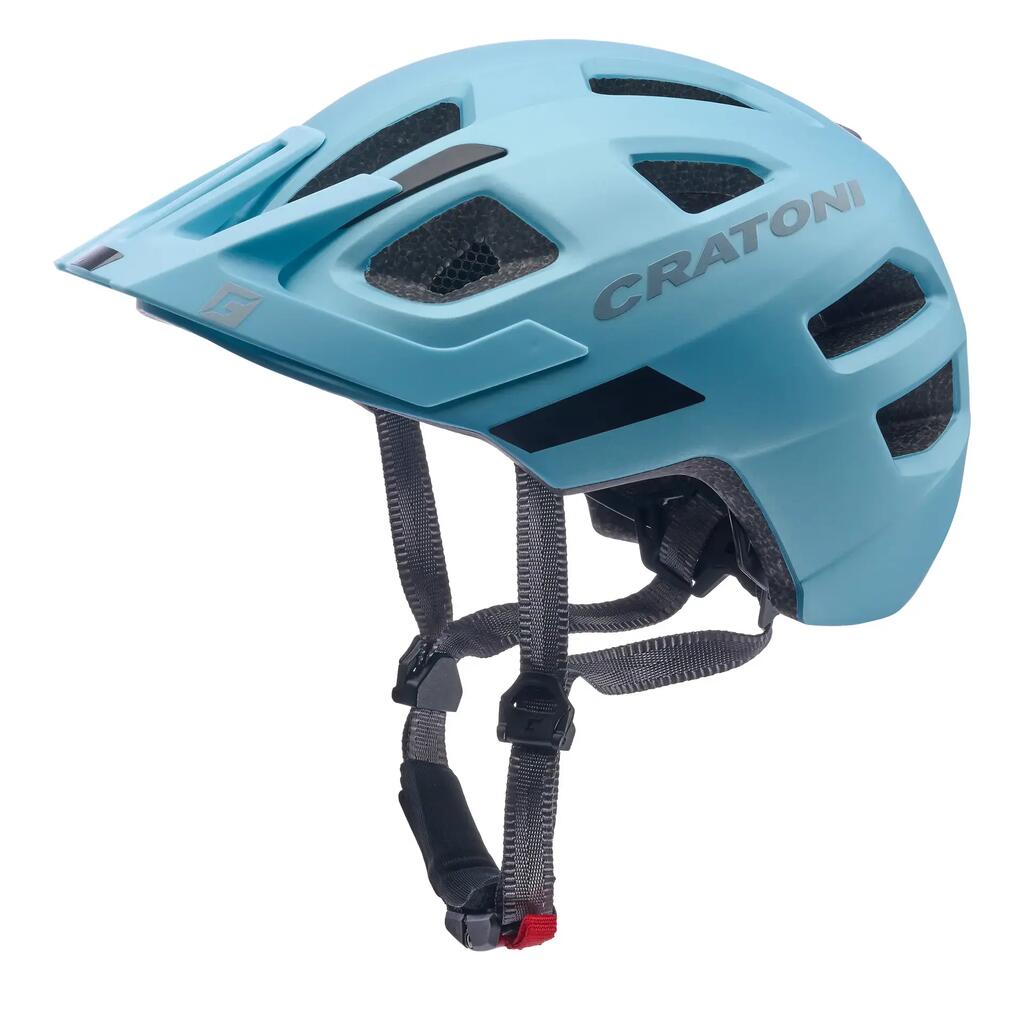 Maxster Pro bicycle helmet, metallic blue