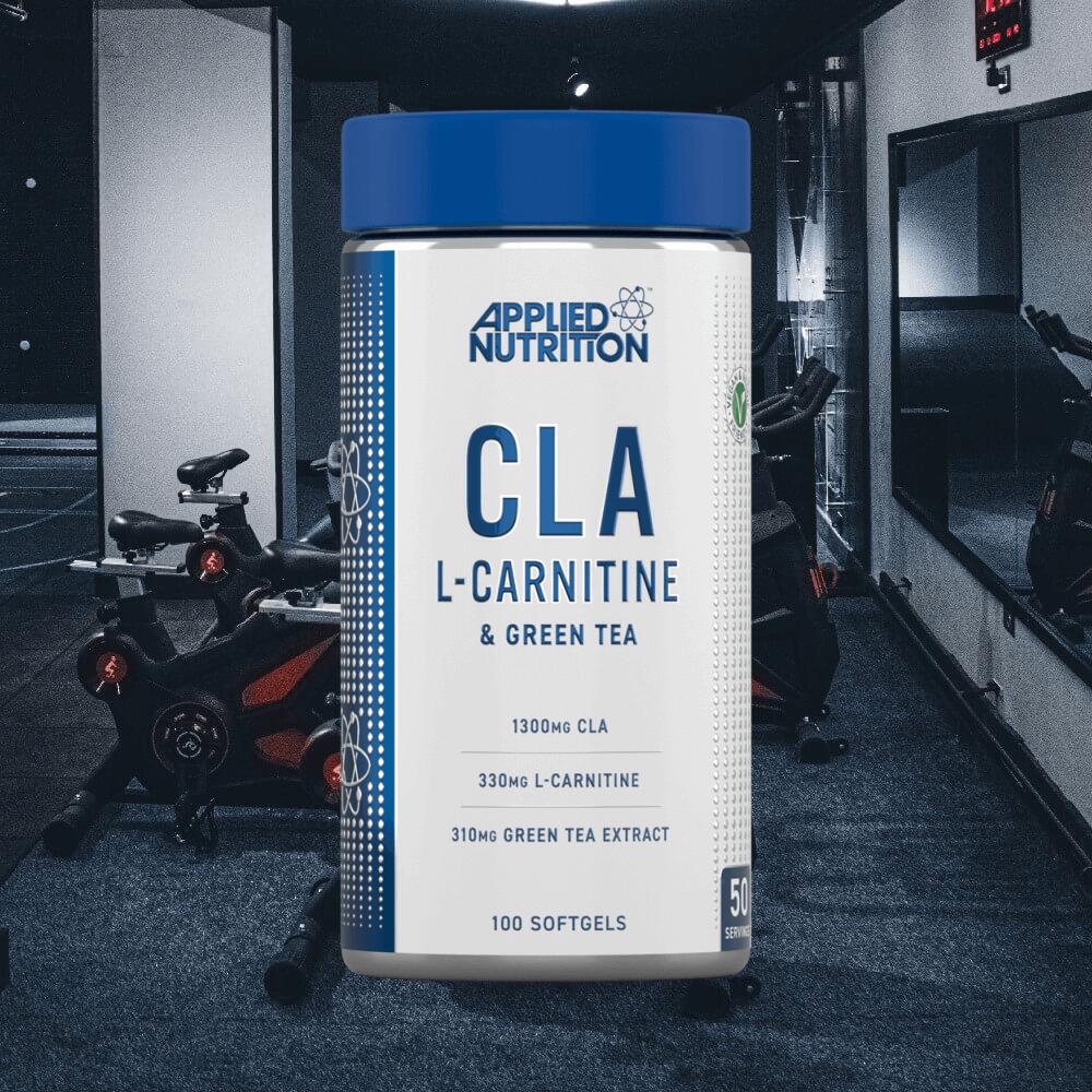 Applied Nutrition CLA L-Carnitine & Green Tea (100 Softgels) Unflavoured 2/3