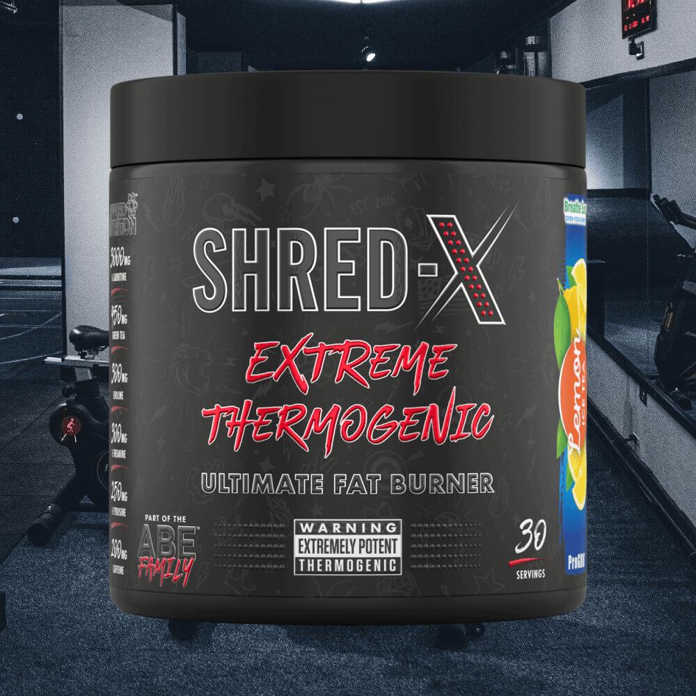 Applied Nutrition Shred-X Powder (30 Serv) Lemon Ice Tea 2/3