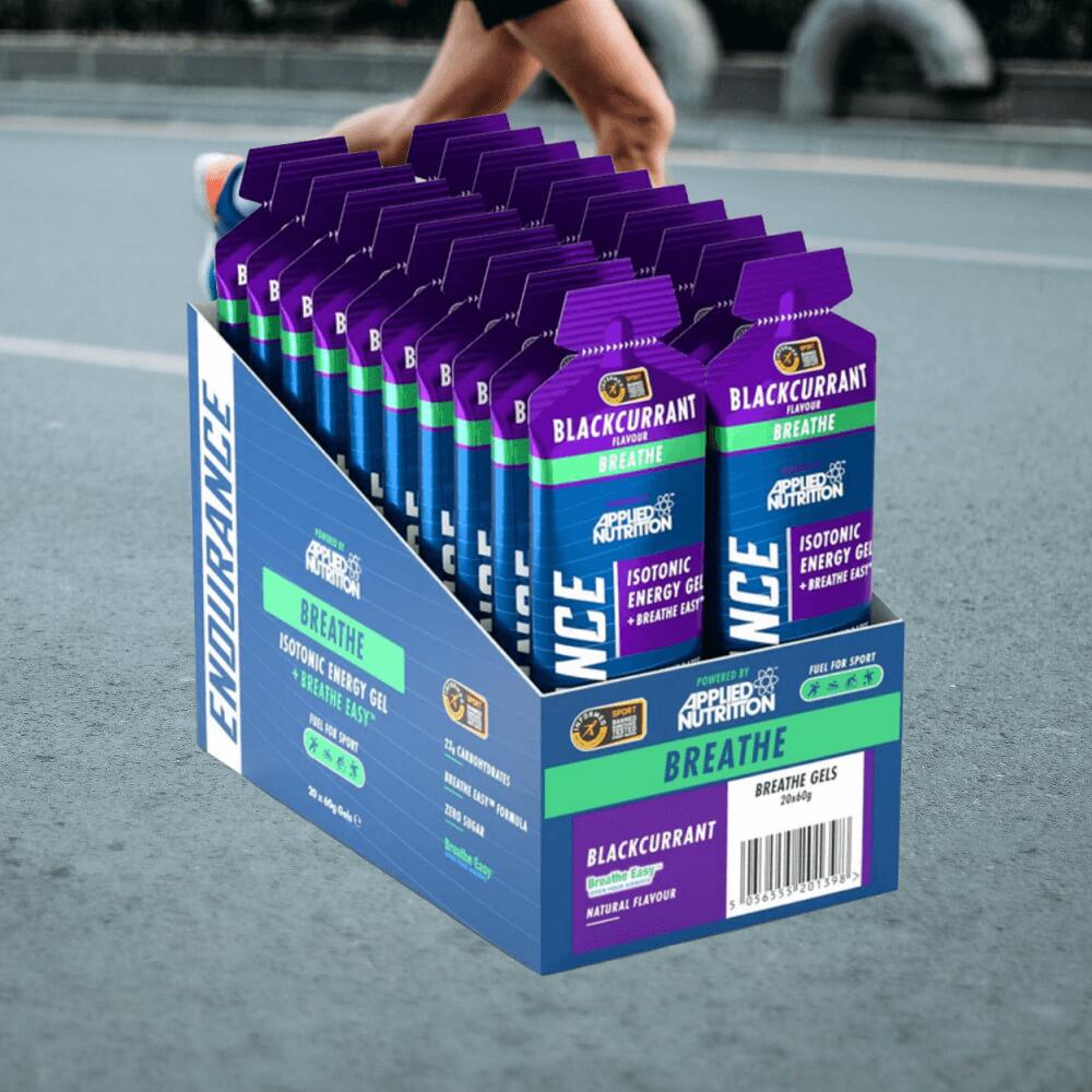 Endurance Isotonic Gel Breathe 60ml Applied Nutrition (lot de 20) 2/3