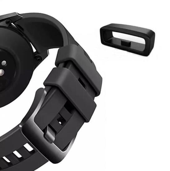 Zestaw 2 silikonowych pętelek do paska zegarka smartwatch