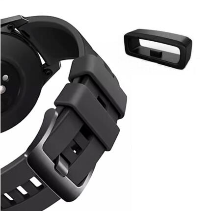 Zestaw 2 silikonowych pętelek do paska zegarka smartwatch