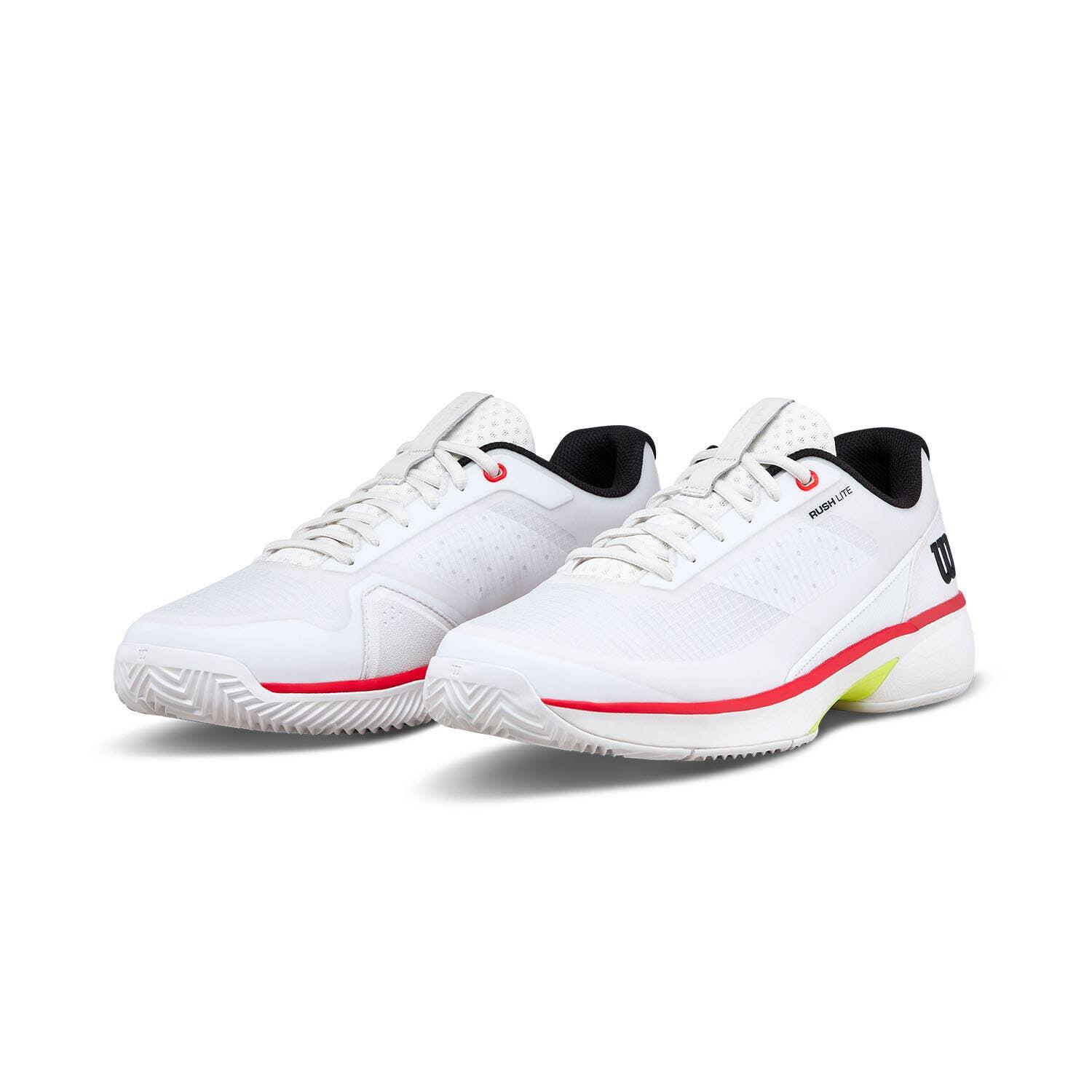 Wilson Rush Lite 5 Clay Blanc/rouge Wrs339970 2/6