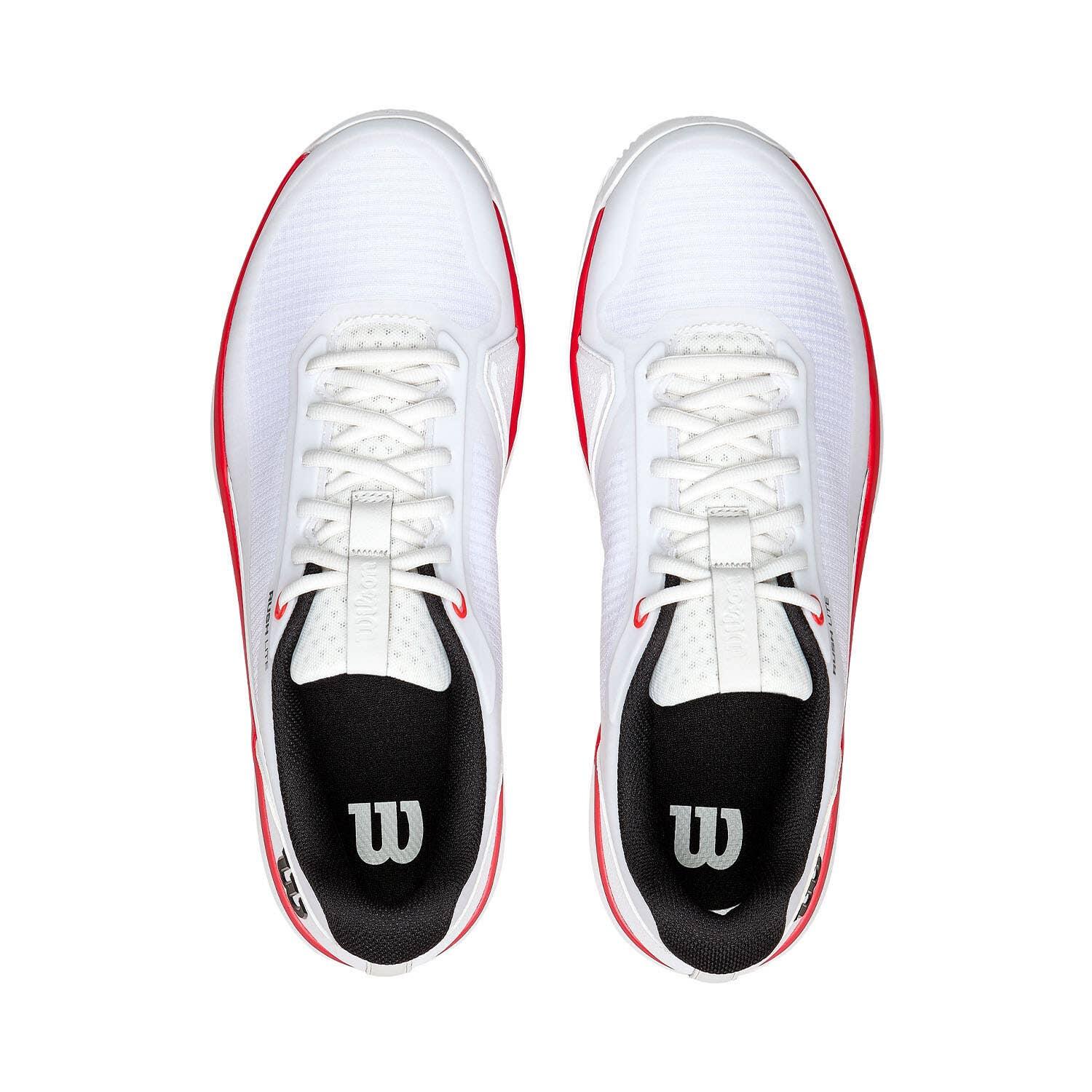 Wilson Rush Lite 5 Clay Blanc/rouge Wrs339970 5/6