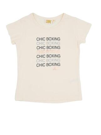 T-shirt fille Leone à manches courtes Chic Girl