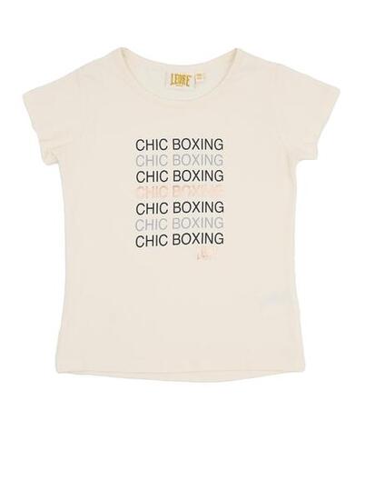 T-shirt fille Leone à manches courtes Chic Girl
