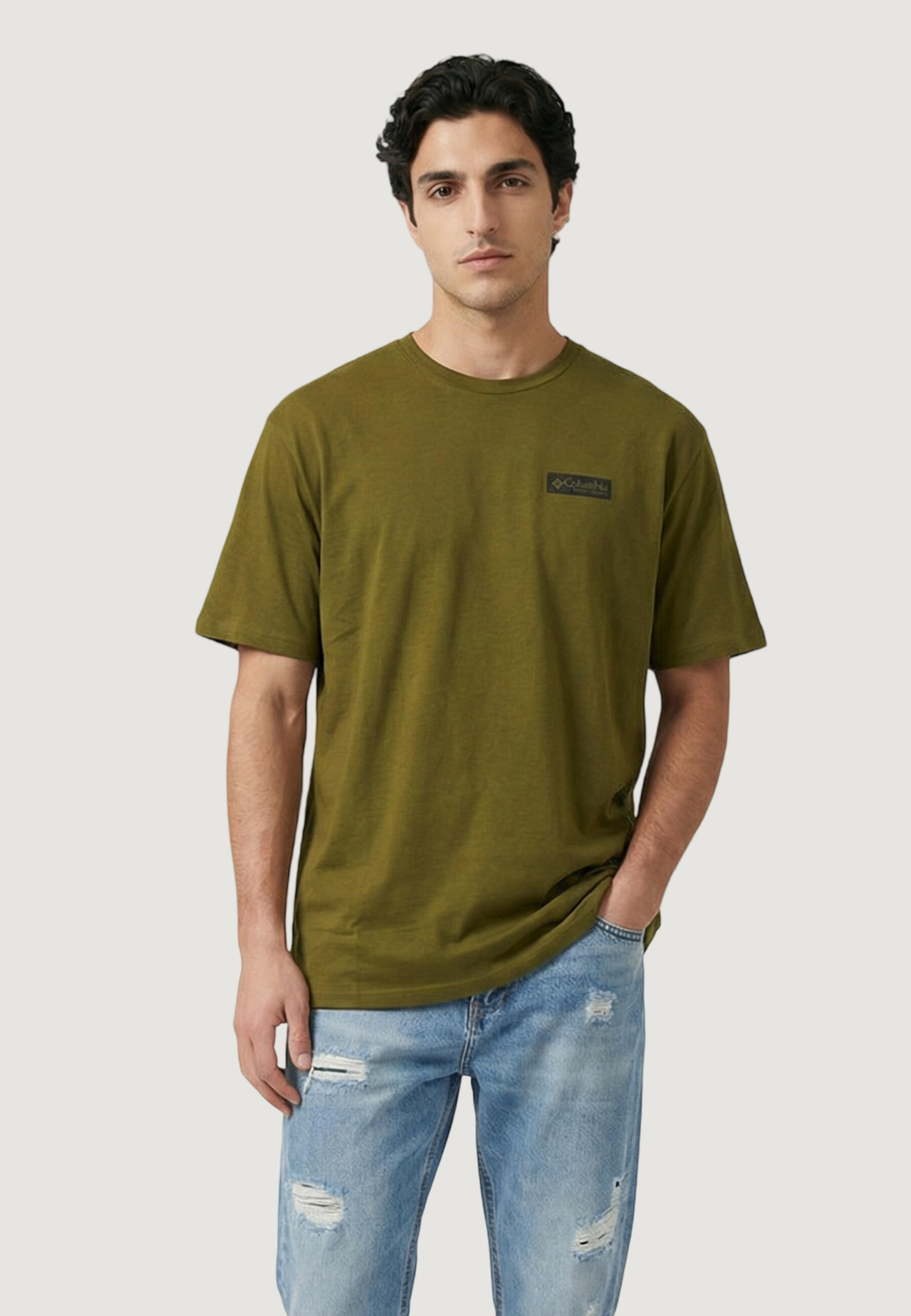 T-shirt Crop Top CSC™ Heavyweight Iconic Tee HOMEM 1/5