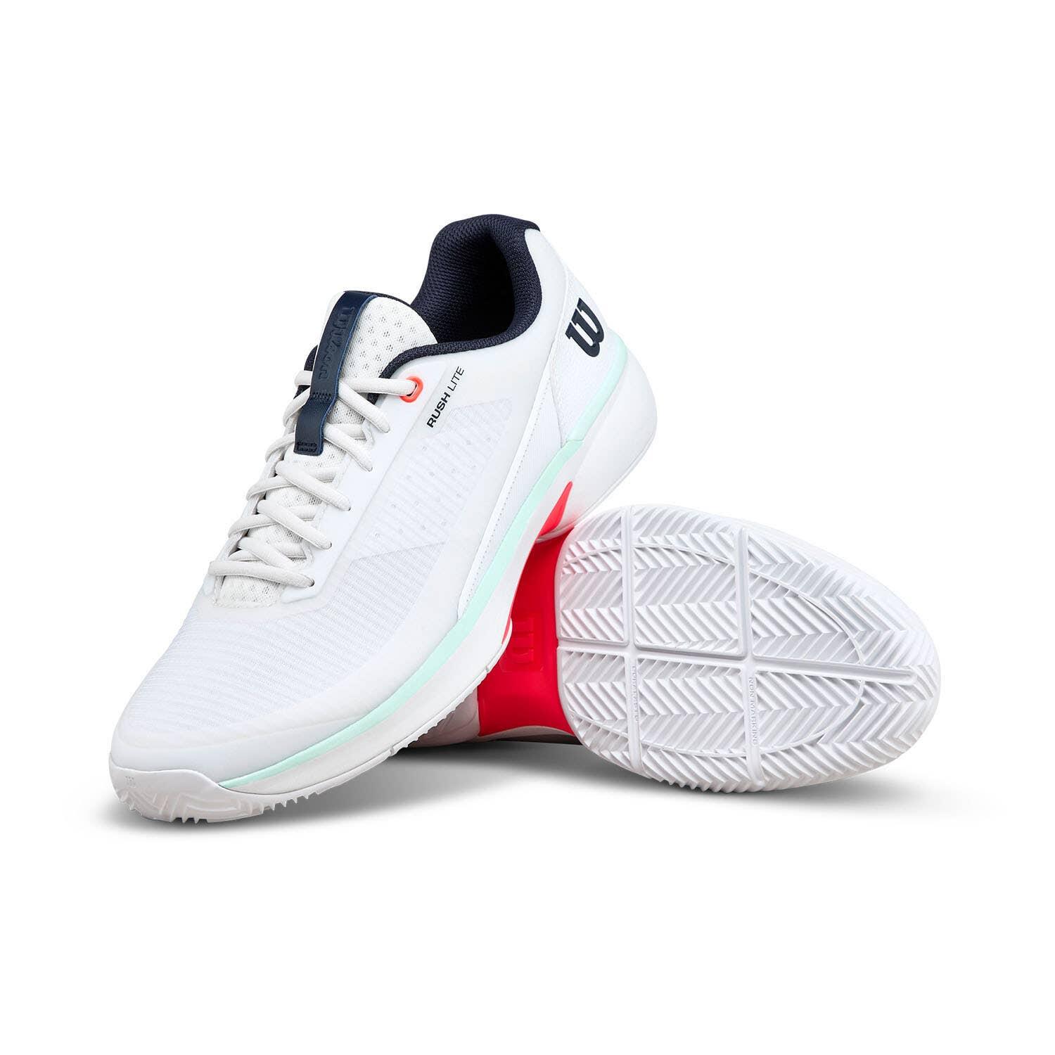 Wilson Rush Lite 5 Clay Weiss Wrs338610 4/6