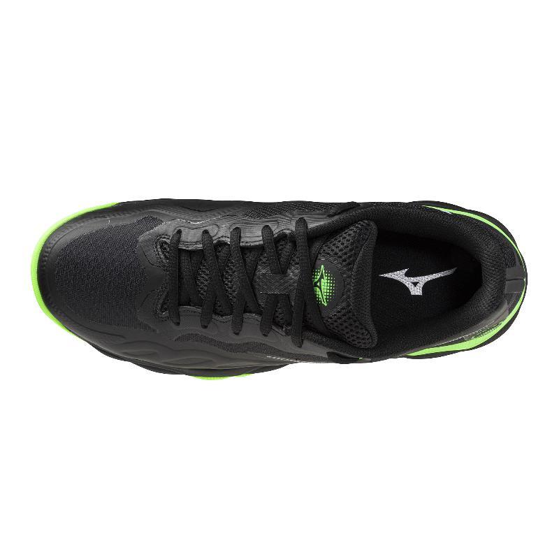 Mizuno Wave Enforce Court Padel Noir/vert 61gb2437 3/5