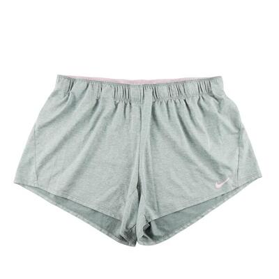 Tweedehands - dames grijze hardloopshorts - zeer goede staat