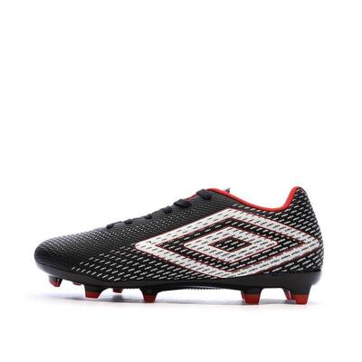 Umbro aurora ii lo fg zwarte voetbalschoenen voor heren