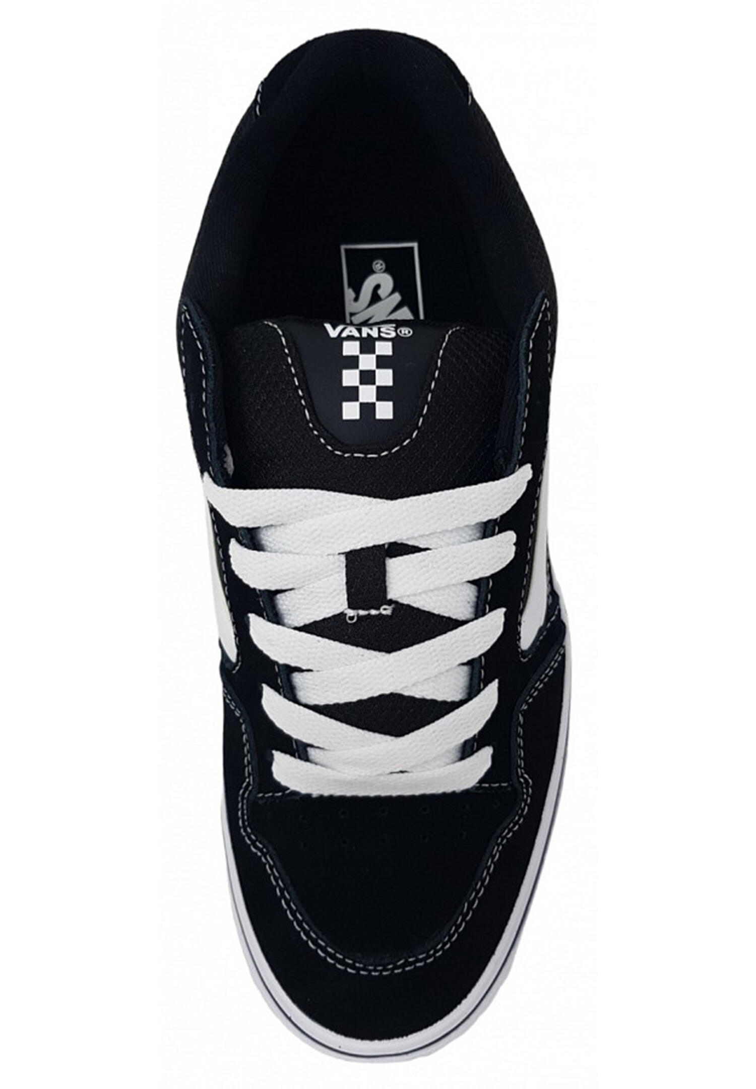 VANS Damen Caldrone Sneaker Halbschuh Wildleder VN0A2Z4ABA21  Black White 2/4