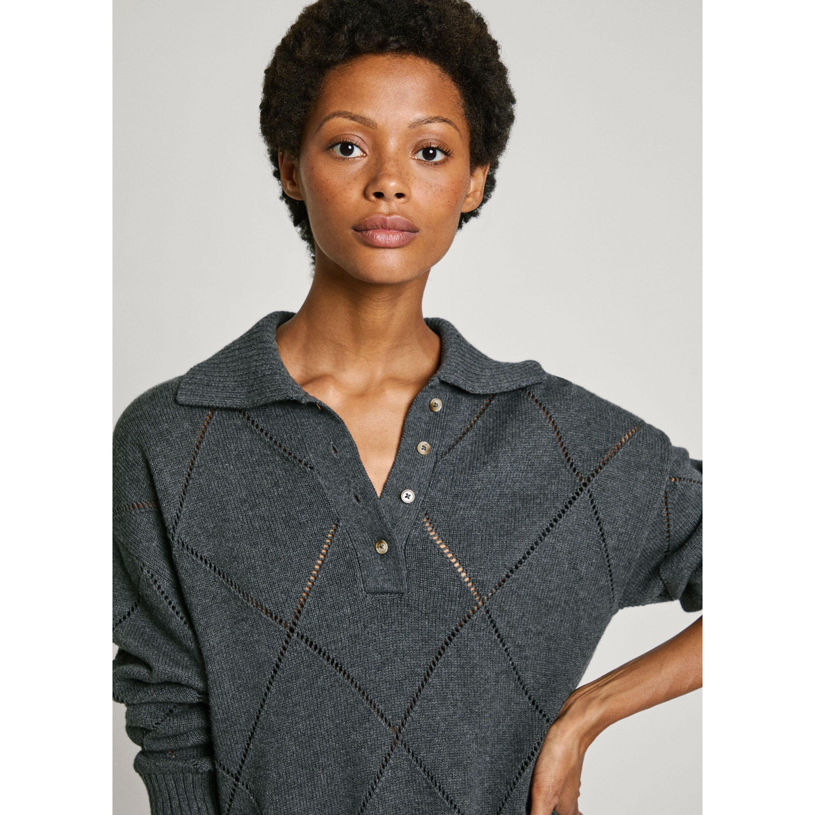 Pull col V femme Pepe Jeans Idris 6/6