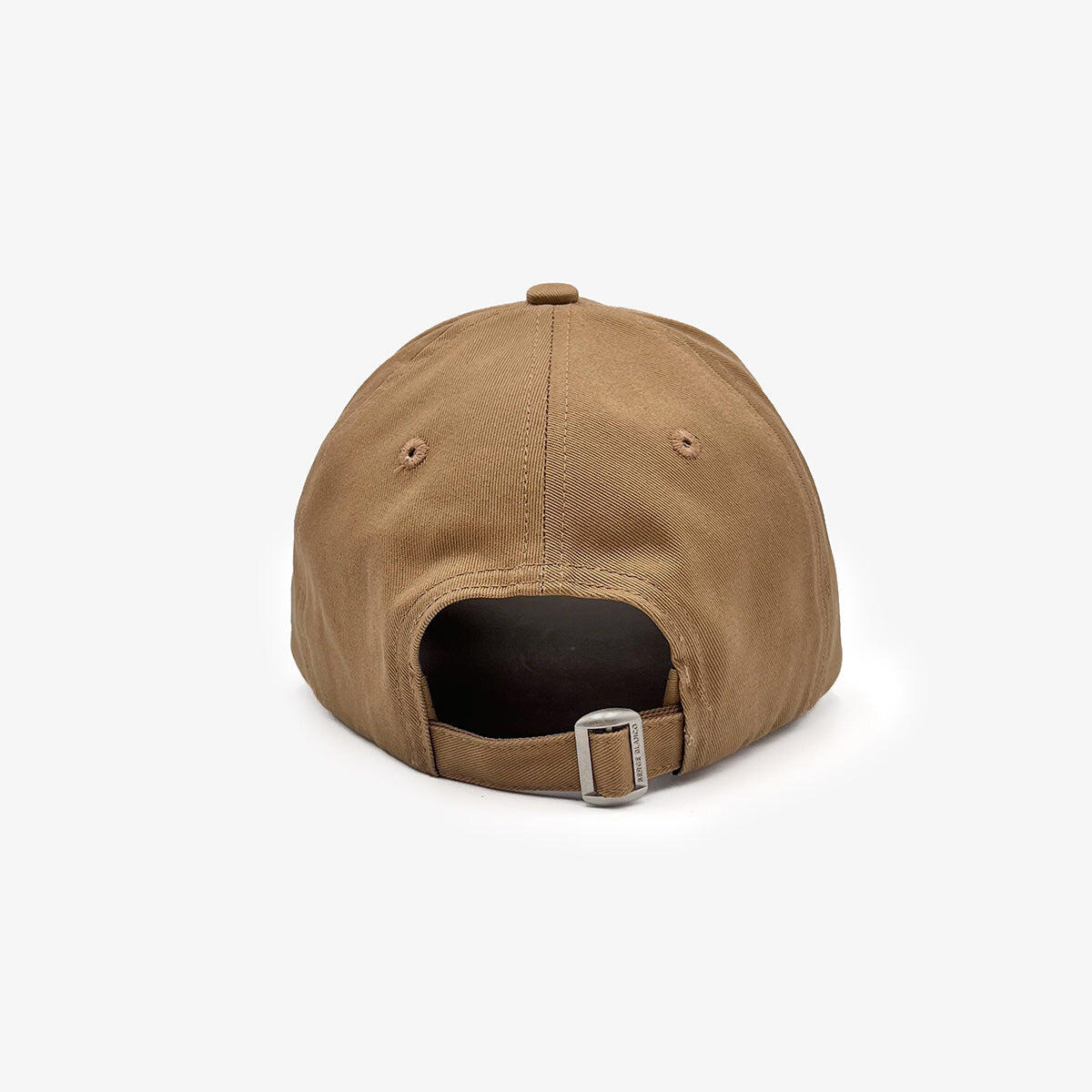 Casquette baseball en coton beige avoine 4/4