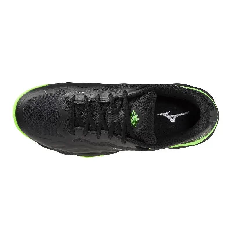 Mizuno Wave Enforce Court Pádel Negro/verde 61gb2437