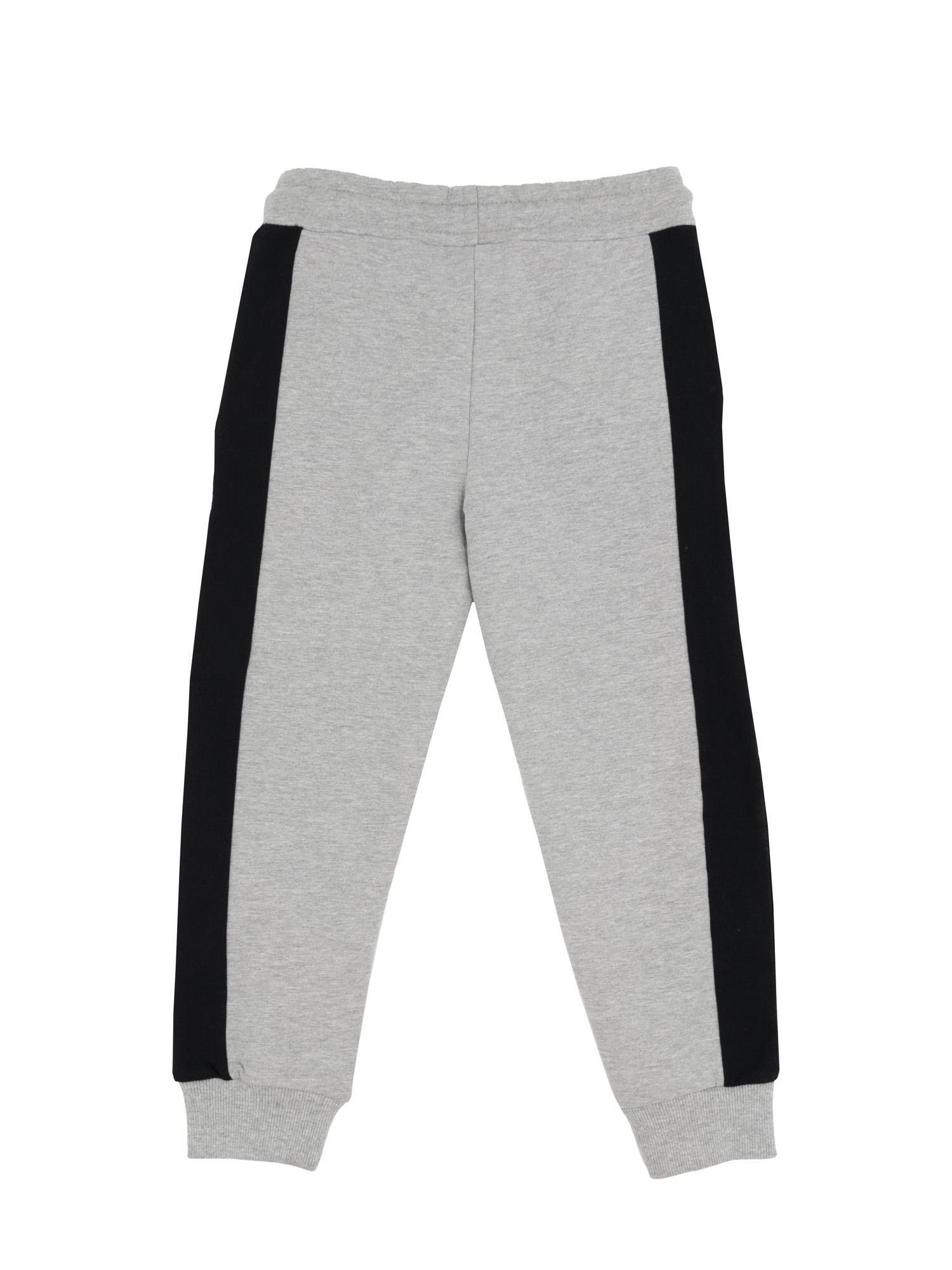Bas de survêtement gris clair Leone pour filles 4/4