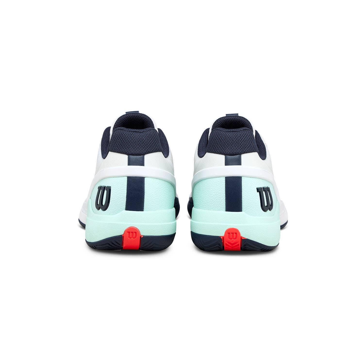 Wilson Rush Pro 5 Clay Blanc/turquoise Wrs338540 4/6