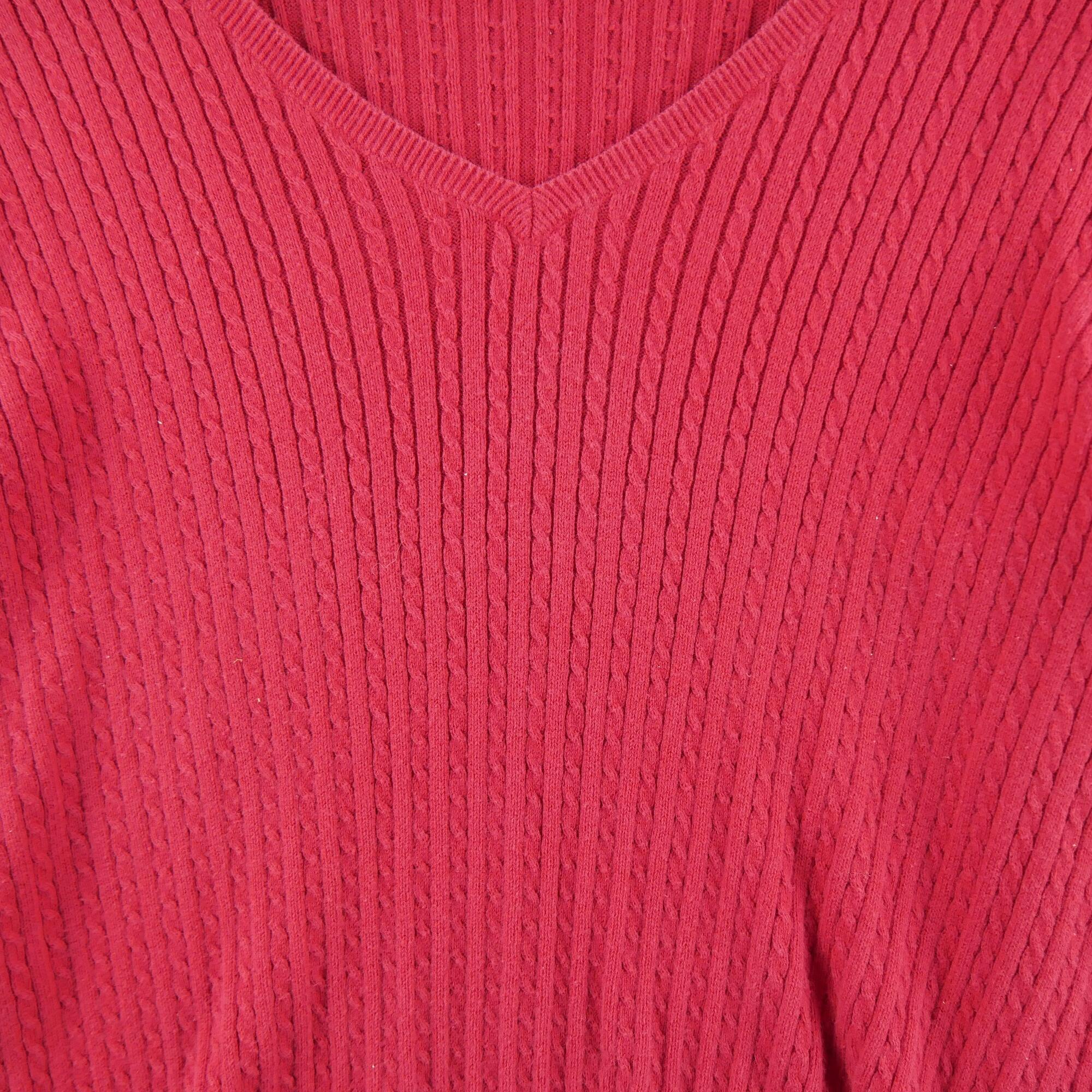 Segunda Vida - Suéter rojo para mujer - Muy Bueno 3/5