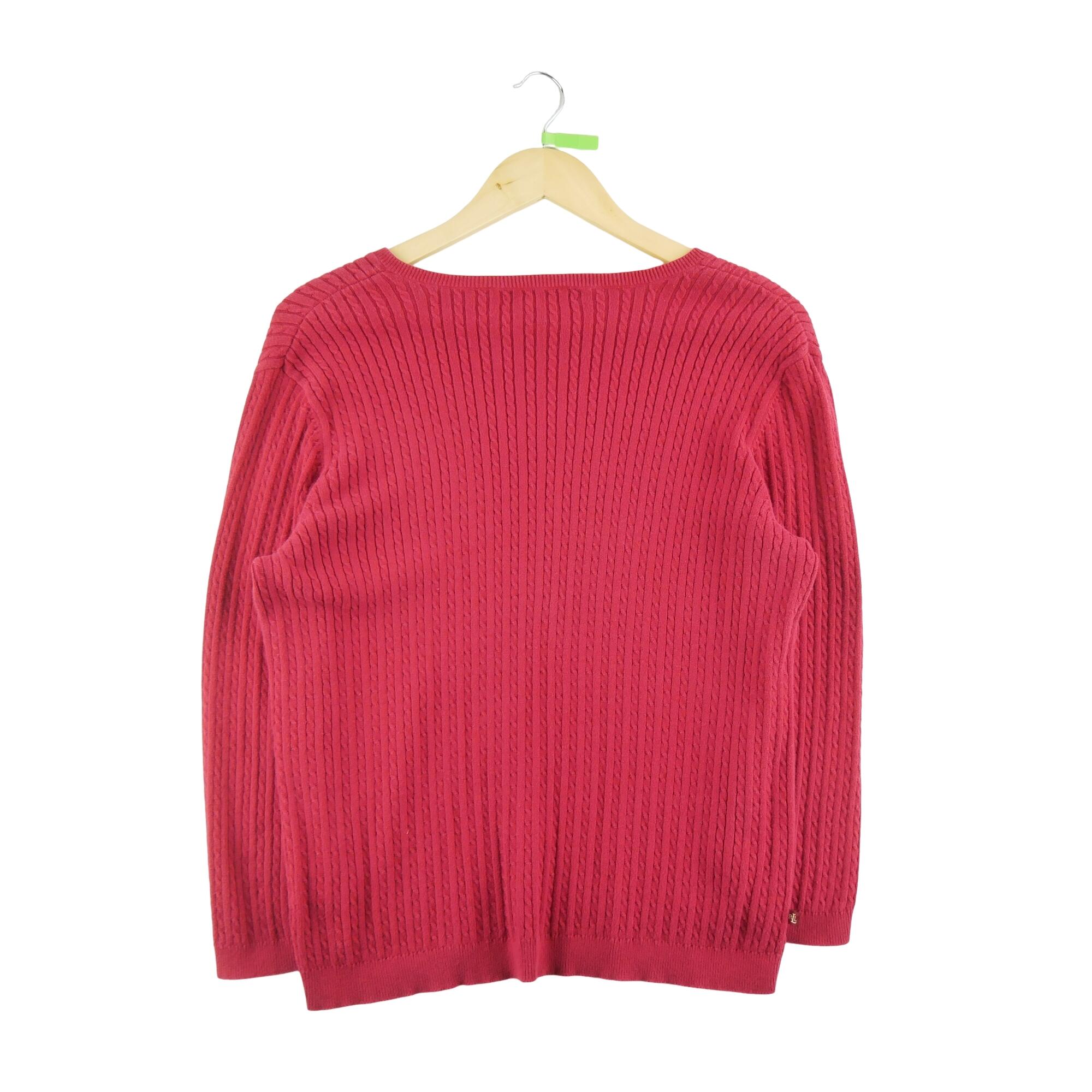 Segunda Vida - Suéter rojo para mujer - Muy Bueno 2/5