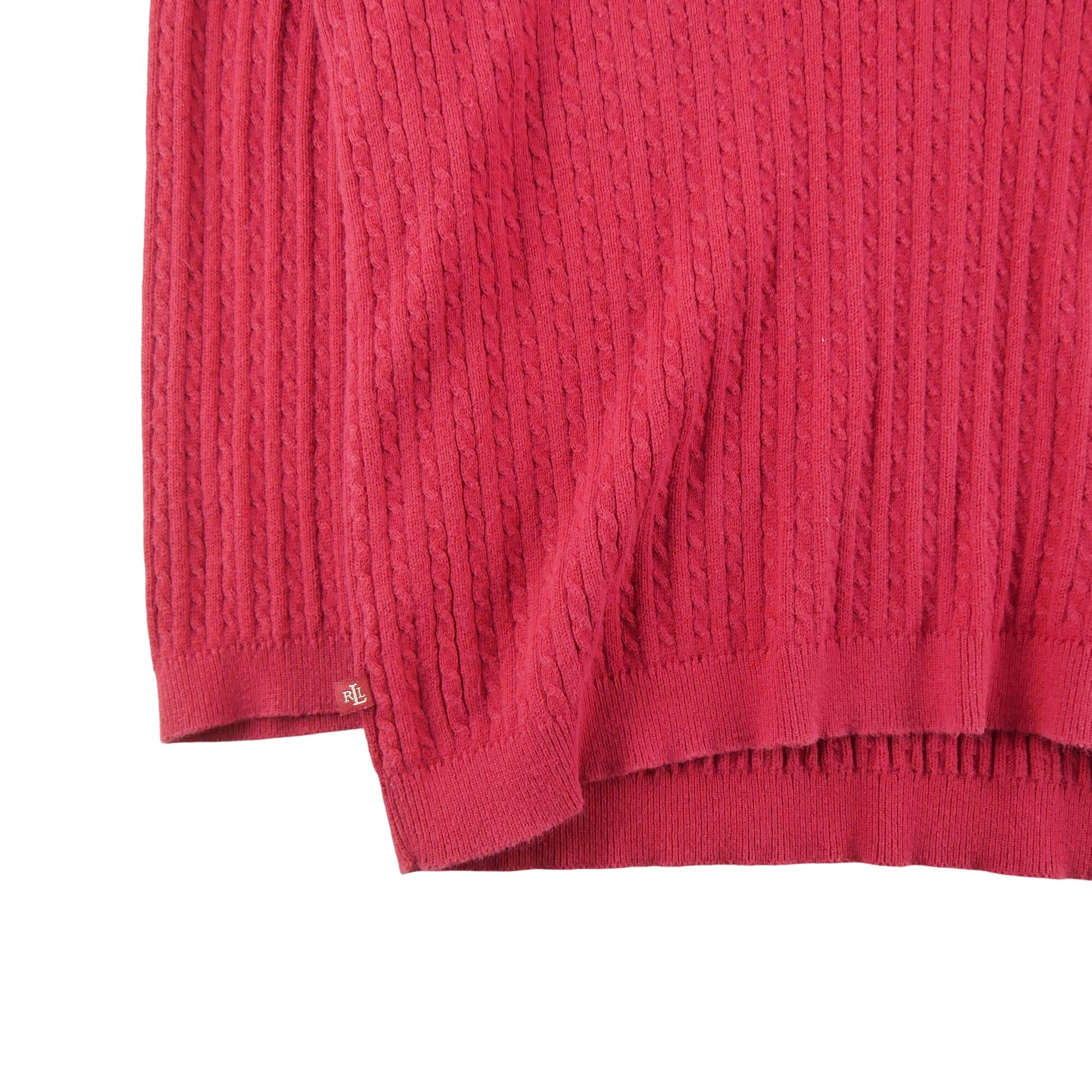Segunda Vida - Suéter rojo para mujer - Muy Bueno 4/5
