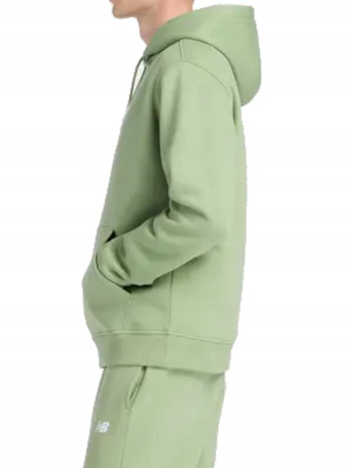Bluza Męska New Balance Ciepła Bawełniana Z Kapturem Desowa 4/7