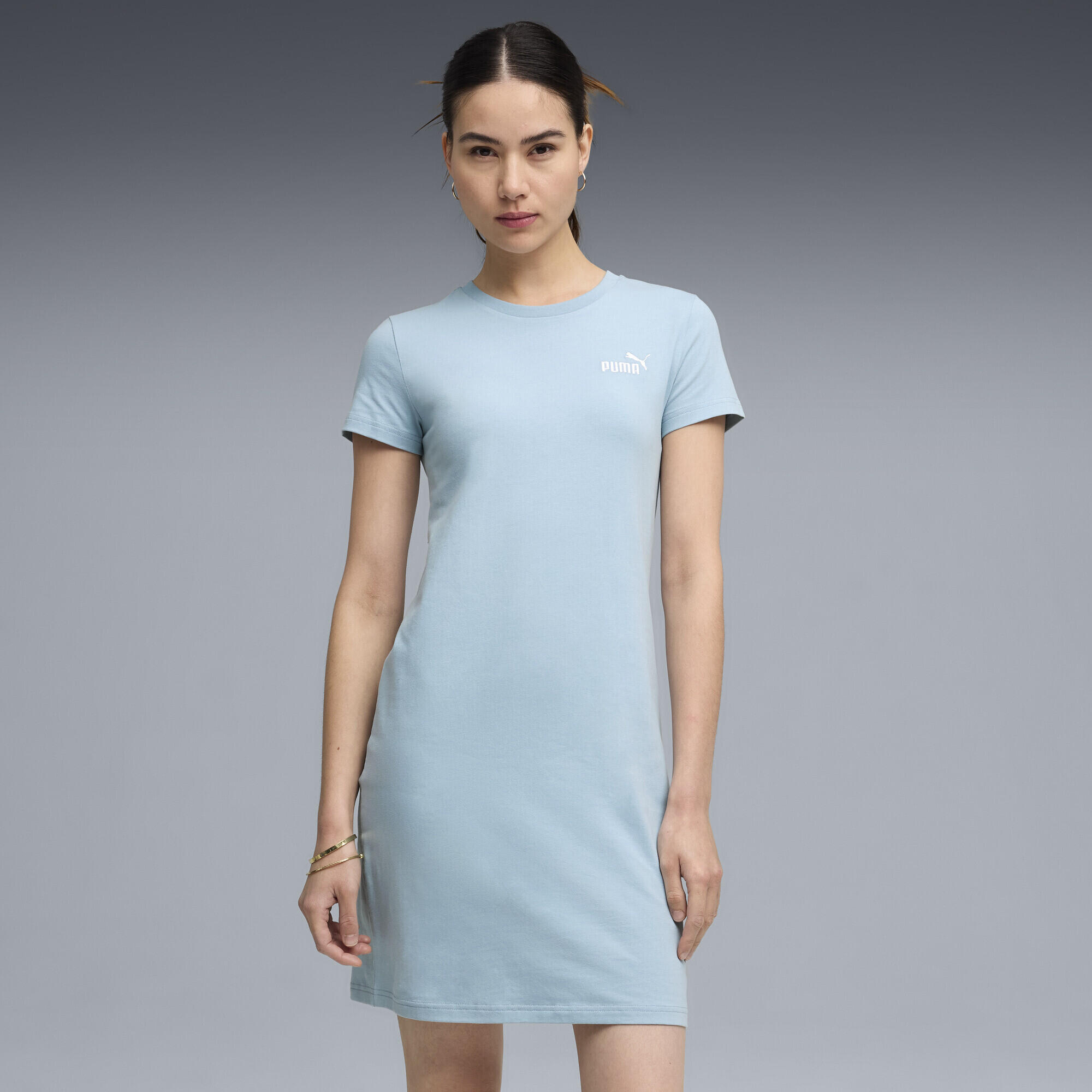 Robe moulante à petit logo N° 1 Logo ESS Femme PUMA 2/5