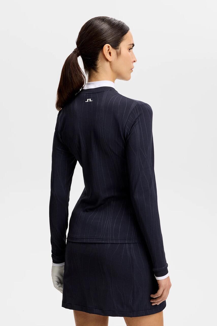 Susanna Mid Layer da donna blu navy 3/4