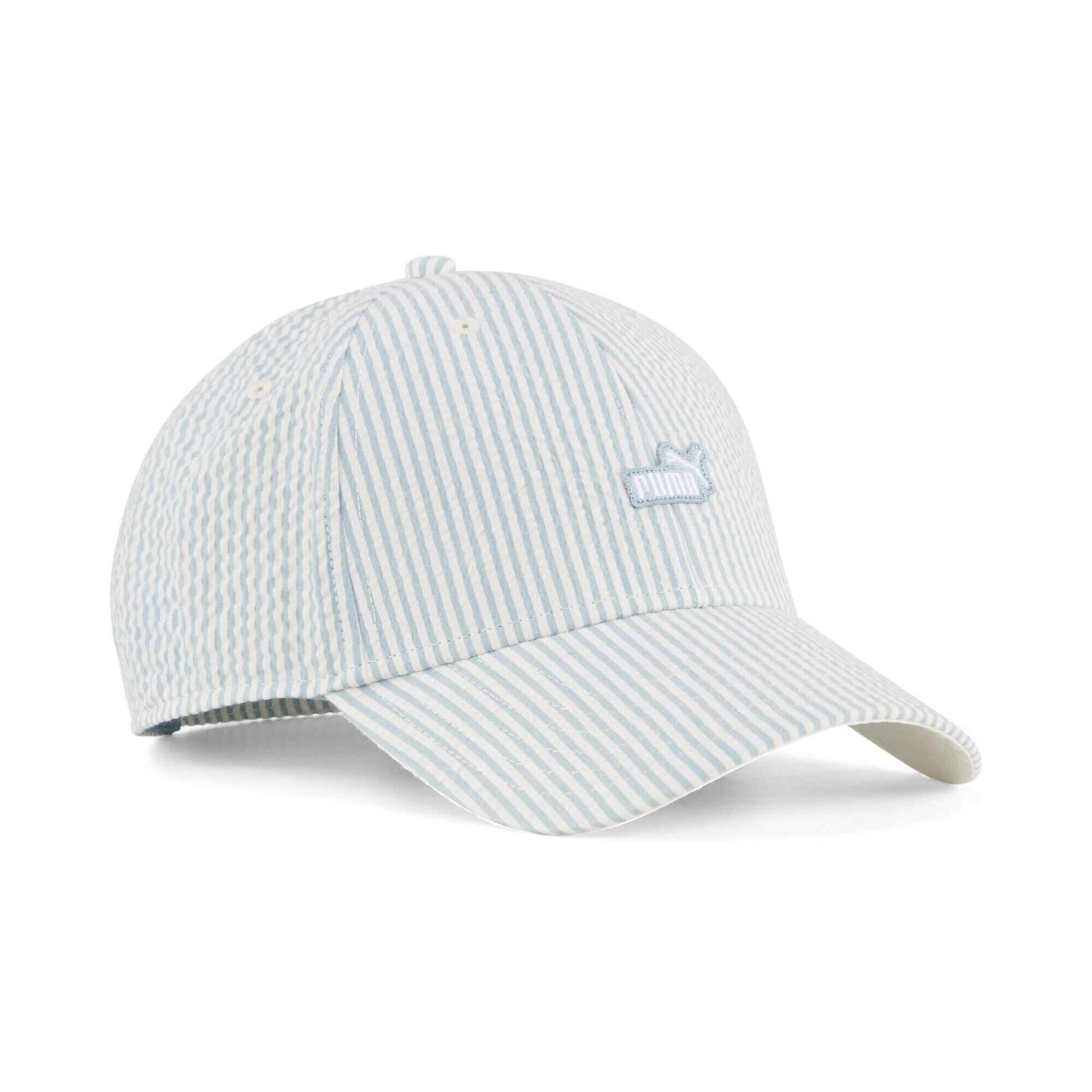 Șapcă alergare adulți logo brodat Essentials No.1 Logo, albastru deschis și alb