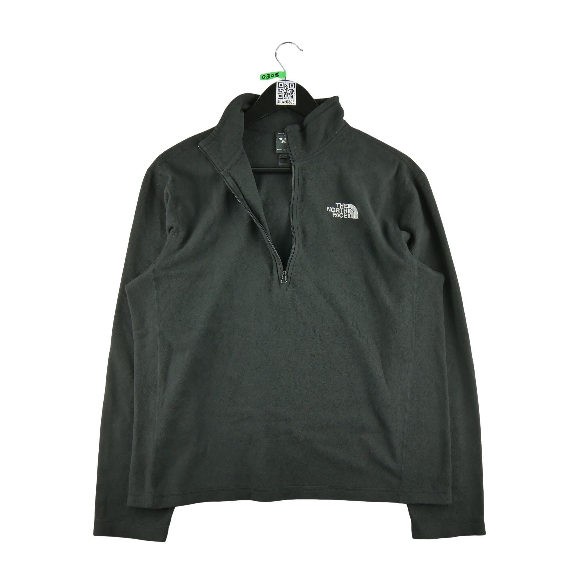 Tweedehands - Heren TNF Zwarte Fleece Pullover - Zeer goede staat 3/7