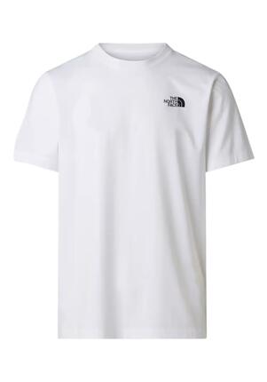 T-Shirt für Herren The North Face Monte Ärmel Weiß.