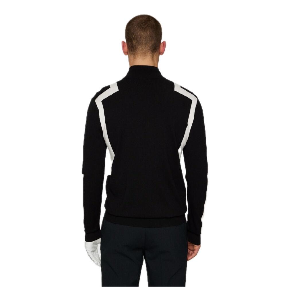 Kendrick Knitted Zip Sweater Men Navy 2/4