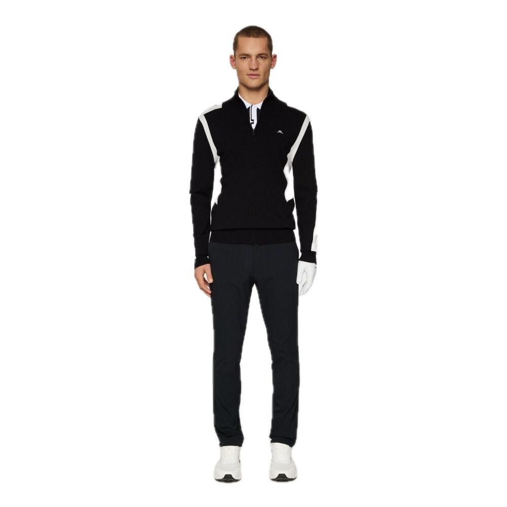 Kendrick Knitted Zip Sweater Men Navy 4/4