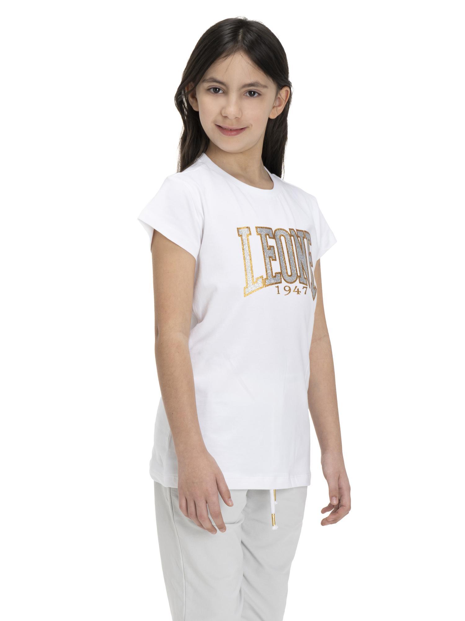 Camiseta de menina brilhante 3/5
