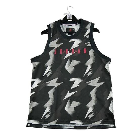 Seconda Mano - Maglia nera NBA Jumpman da uomo - Stato eccellente