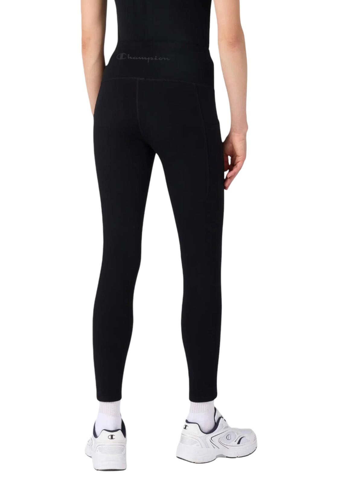 Legginsy damskie CHAMPION 7/8 z kieszenią na udzie, Quick Dry 3/4