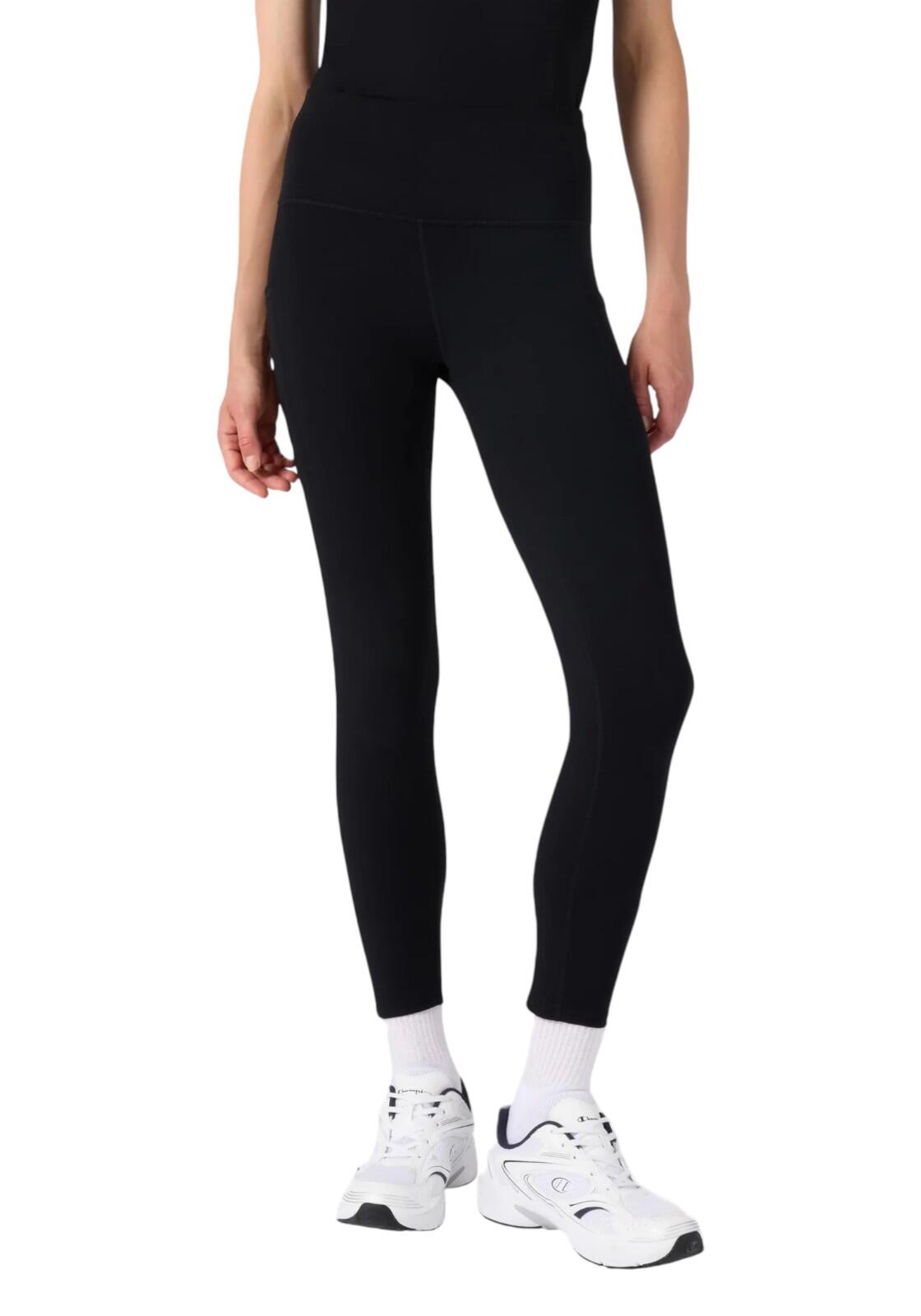Legginsy damskie CHAMPION 7/8 z kieszenią na udzie, Quick Dry 2/4